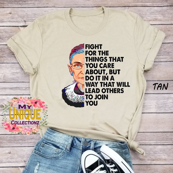 Inspired Shirt,Notorious RBG,Ruth Bader Ginsburg - Picture 1 of 2